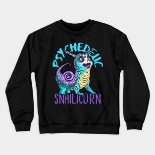 Cute Crazy Psycedelic Unicorn Artwork Crewneck Sweatshirt